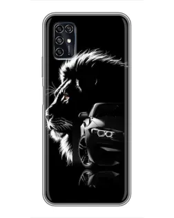 Чохол для ZTE Blade V2020 Smart з картинкою «BMW та лев»
