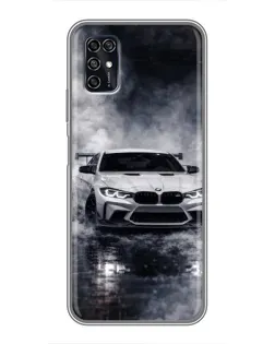 Чохол для ZTE Blade V2020 Smart з картинкою «BMW крізь туман»