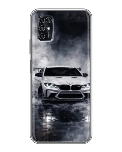 Чохол для ZTE Blade V2020 Smart з картинкою «BMW крізь туман»