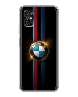 Чохол для ZTE Blade V2020 Smart з картинкою «BMW M-Power неон»