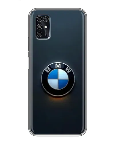 Чохол для ZTE Blade V2020 Smart з картинкою «Логотип BMW — мінімалізм»