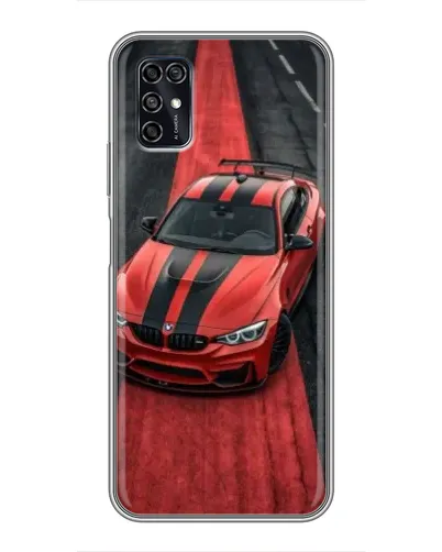 Чохол для ZTE Blade V2020 Smart з картинкою «BMW на червоній доріжці»
