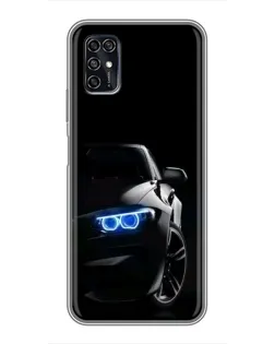 Чехол для ZTE Blade V2020 Smart с картинкой «BMW — ночной взгляд» Чехол для ZTE Blade V2020 Smart с картинкой «BMW — ночной взгляд»