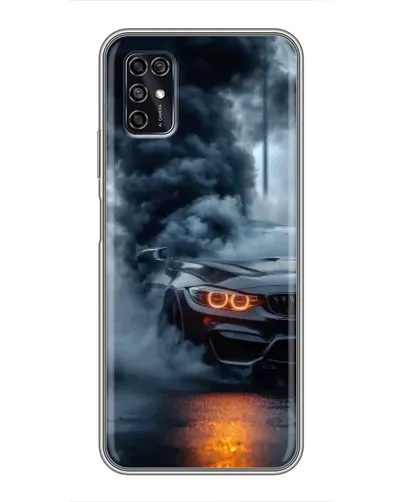 Чехол для ZTE Blade V2020 Smart с картинкой «BMW M-Power — абстракция» Чехол для ZTE Blade V2020 Smart с картинкой «BMW M-Power — абстракция»