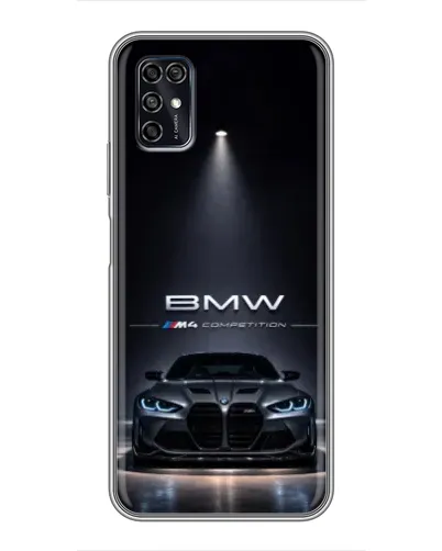 Чехол для ZTE Blade V2020 Smart с картинкой «BMW сквозь ночной город» Чехол для ZTE Blade V2020 Smart с картинкой «BMW сквозь ночной город»