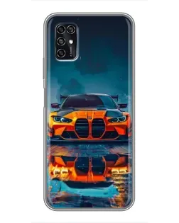 Чехол для ZTE Blade V2020 Smart с картинкой «BMW — золотая эмблема» Чехол для ZTE Blade V2020 Smart с картинкой «BMW — золотая эмблема»