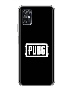 Чехол для ZTE Blade V2020 Smart с картинкой «Лого BMW — металлический блеск»