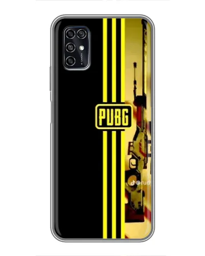 Чехол для ZTE Blade V2020 Smart с картинкой «PUBG — камуфляжный шлем»