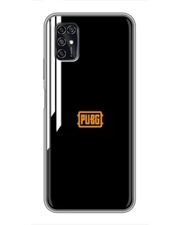 Чехол для ZTE Blade V2020 Smart с картинкой «PUBG — вертикальные линии»