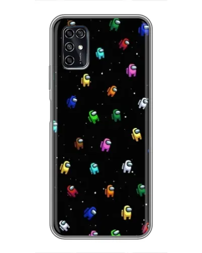 Чехол для ZTE Blade V2020 Smart с картинкой «Экипаж Among Us»