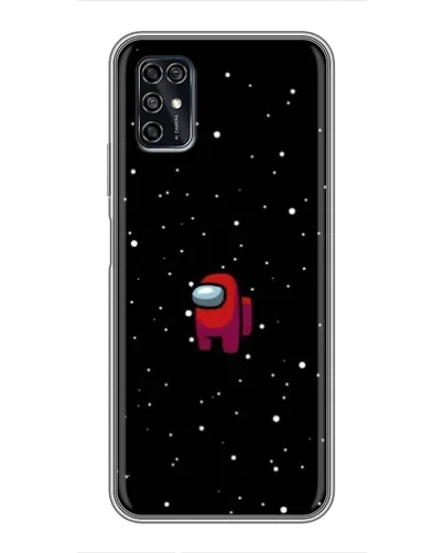 Чехол для ZTE Blade V2020 Smart с картинкой «Красный Among Us»