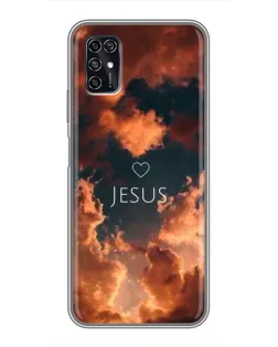 Чехол для ZTE Blade V2020 Smart с картинкой «Сияние Имени Jesus»