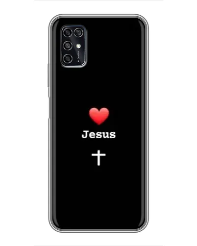 Чехол для ZTE Blade V2020 Smart с картинкой «Сердце - Jesus» Чехол для ZTE Blade V2020 Smart с картинкой «Сердце - Jesus»