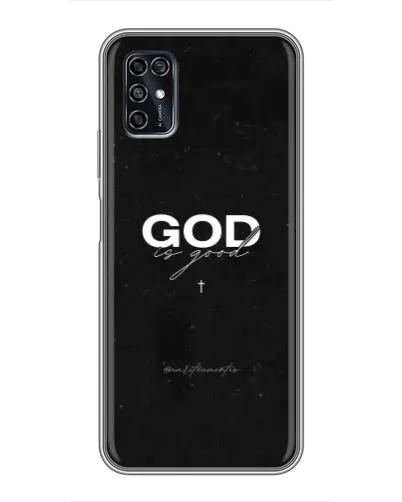 Чехол для ZTE Blade V2020 Smart с картинкой «GOD — Бог над всем» Чехол для ZTE Blade V2020 Smart с картинкой «GOD — Бог над всем»
