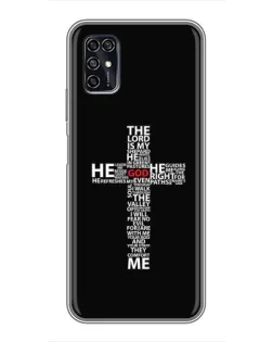 Чохол для ZTE Blade V2020 Smart з картинкою «Текстовий хрест»