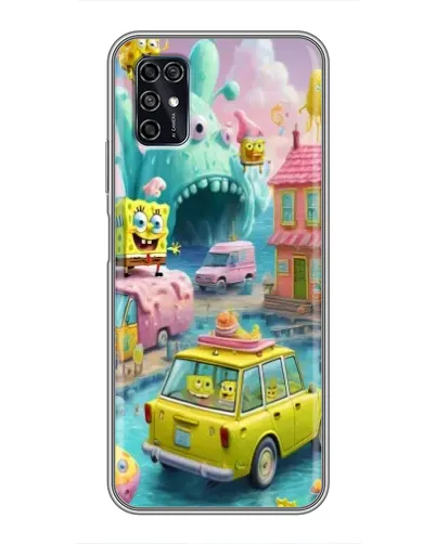 Чехол для ZTE Blade V2020 Smart с картинкой «Монстр-трак приключения»