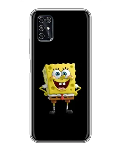 Чехол для ZTE Blade V2020 Smart с картинкой «Классический Губка Боб»
