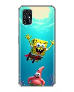 Чехол для ZTE Blade V2020 Smart с картинкой «Спанч Боб под водой» Чехол для ZTE Blade V2020 Smart с картинкой «Спанч Боб под водой»