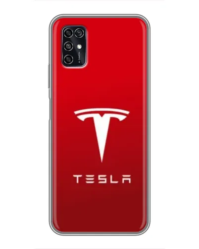 Чохол для ZTE Blade V2020 Smart з картинкою «Tesla Red Classic»