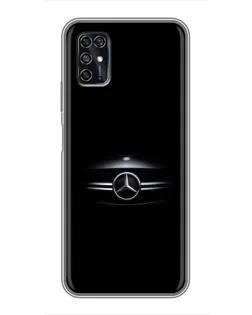 Чохол для ZTE Blade V2020 Smart з картинкою «Mercedes — абстрактні лінії»