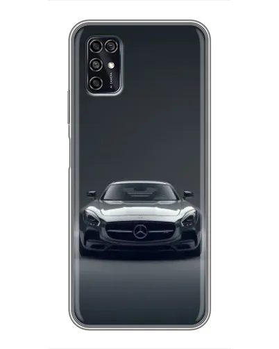 Чехол для ZTE Blade V2020 Smart с картинкой «Mercedes на черном» Чехол для ZTE Blade V2020 Smart с картинкой «Mercedes на черном»