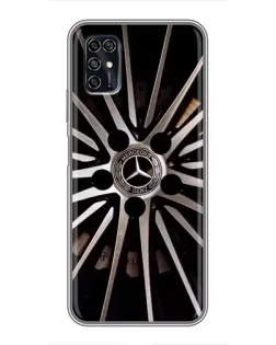 Чехол для ZTE Blade V2020 Smart с картинкой «Диск Mercedes»