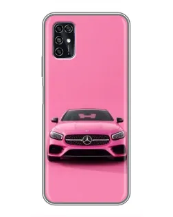 Чохол для ZTE Blade V2020 Smart з картинкою «Рожевий Mercedes AMG»