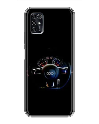 Чехол для ZTE Blade V2020 Smart с картинкой «Салон Audi — руль» Чехол для ZTE Blade V2020 Smart с картинкой «Салон Audi — руль»