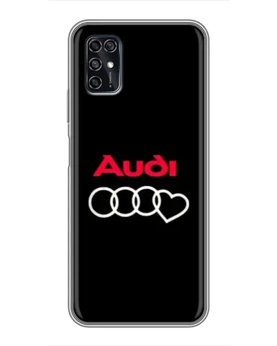 Чехол для ZTE Blade V2020 Smart с картинкой «Логотип Audi Heart» Чехол для ZTE Blade V2020 Smart с картинкой «Логотип Audi Heart»