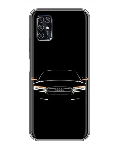 Чехол для ZTE Blade V2020 Smart с картинкой «Audi — ночной контур» Чехол для ZTE Blade V2020 Smart с картинкой «Audi — ночной контур»