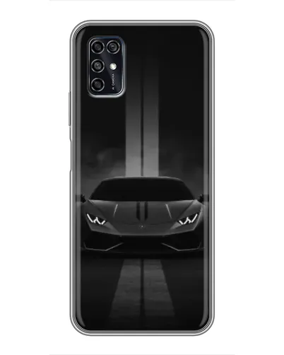 Чохол для ZTE Blade V2020 Smart з картинкою «Lamborghini симетрія доріг»