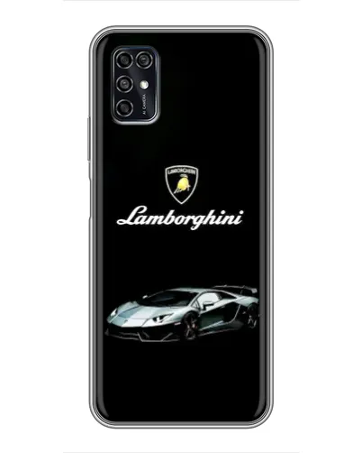 Чохол для ZTE Blade V2020 Smart з картинкою «Логотип Lamborghini класика»