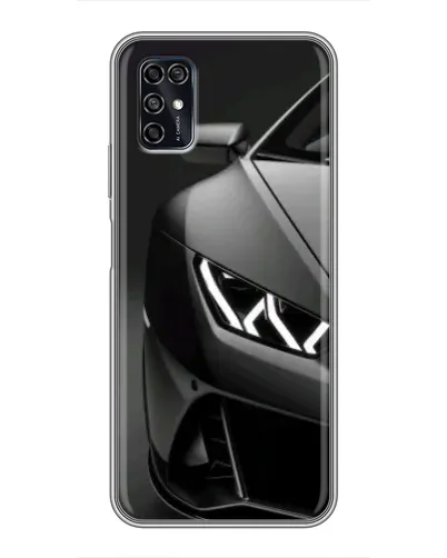 Чохол для ZTE Blade V2020 Smart з картинкою «Lamborghini фари деталізація»