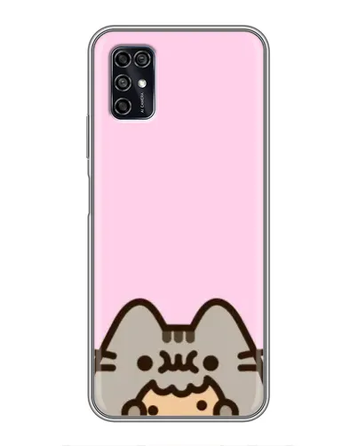 Чехол для ZTE Blade V2020 Smart с картинкой «Pusheen и печенье» Чехол для ZTE Blade V2020 Smart с картинкой «Pusheen и печенье»