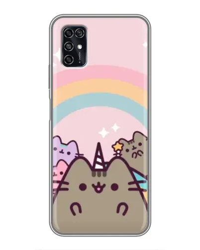 Чехол для ZTE Blade V2020 Smart с картинкой «Единорог Pusheen» Чехол для ZTE Blade V2020 Smart с картинкой «Единорог Pusheen»