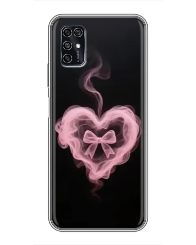 Чехол для ZTE Blade V2020 Smart с картинкой «Дымчатое сердце» Чехол для ZTE Blade V2020 Smart с картинкой «Дымчатое сердце»