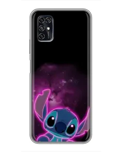 Чехол для ZTE Blade V2020 Smart с картинкой «Неоновый Stitch»