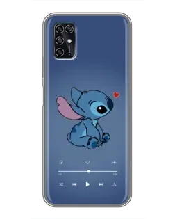 Чехол для ZTE Blade V2020 Smart с картинкой «Музыкальный Stitch»