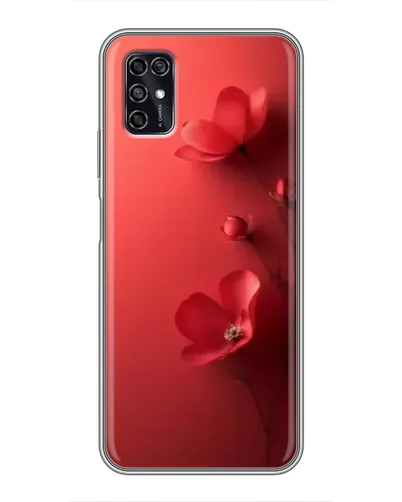 Чехол для ZTE Blade V2020 Smart с картинкой «Маковые соцветия» Чехол для ZTE Blade V2020 Smart с картинкой «Маковые соцветия»
