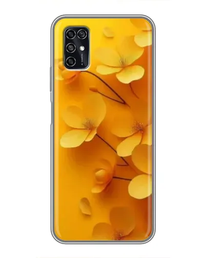 Чехол для ZTE Blade V2020 Smart с картинкой «Золотые лепестки» Чехол для ZTE Blade V2020 Smart с картинкой «Золотые лепестки»
