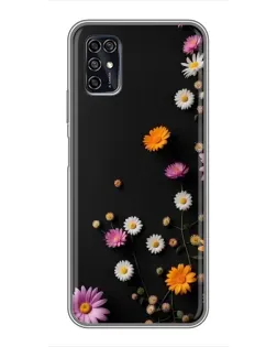 Чехол для ZTE Blade V2020 Smart с картинкой «Цветочная композиция»