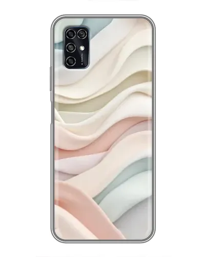Чехол для ZTE Blade V2020 Smart с картинкой «Пастельные нежные волны» Чехол для ZTE Blade V2020 Smart с картинкой «Пастельные нежные волны»