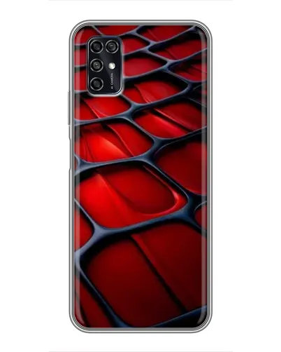Чехол для ZTE Blade V2020 Smart с картинкой «Красная глянцевая сетка» Чехол для ZTE Blade V2020 Smart с картинкой «Красная глянцевая сетка»