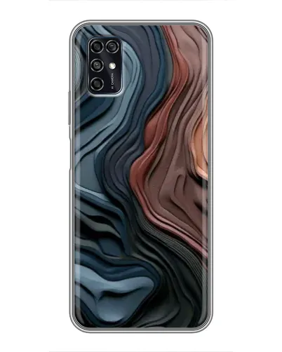 Чехол для ZTE Blade V2020 Smart с картинкой «Цветные волны каньона» Чехол для ZTE Blade V2020 Smart с картинкой «Цветные волны каньона»
