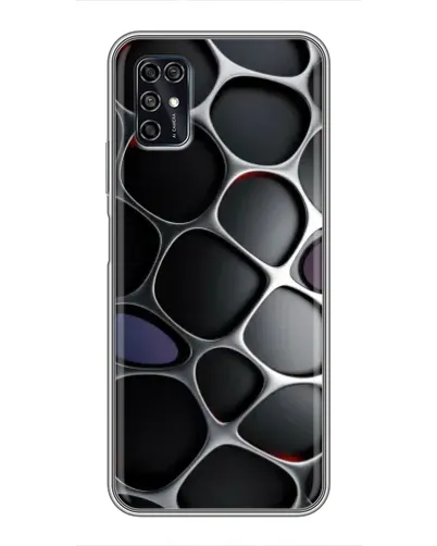 Чехол для ZTE Blade V2020 Smart с картинкой «Объемная темная решетка» Чехол для ZTE Blade V2020 Smart с картинкой «Объемная темная решетка»