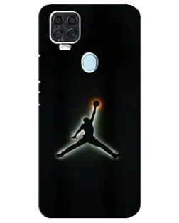Чехол для ZTE Blade V2020 с картинкой «Jordan Gradient Logo»