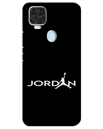 Чехол для ZTE Blade V2020 с картинкой «Jordan White Logo»