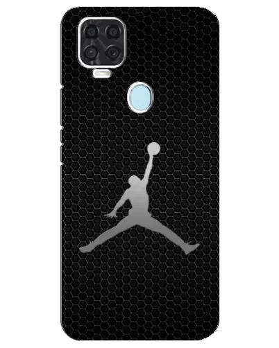 Чехол для ZTE Blade V2020 с картинкой «Jordan Dark Carbon»