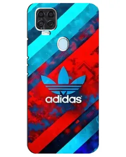 Чехол для ZTE Blade V2020 с картинкой «Абстракция Adidas»
