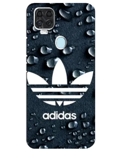 Чехол для ZTE Blade V2020 с картинкой «Adidas Trefoil Blue»